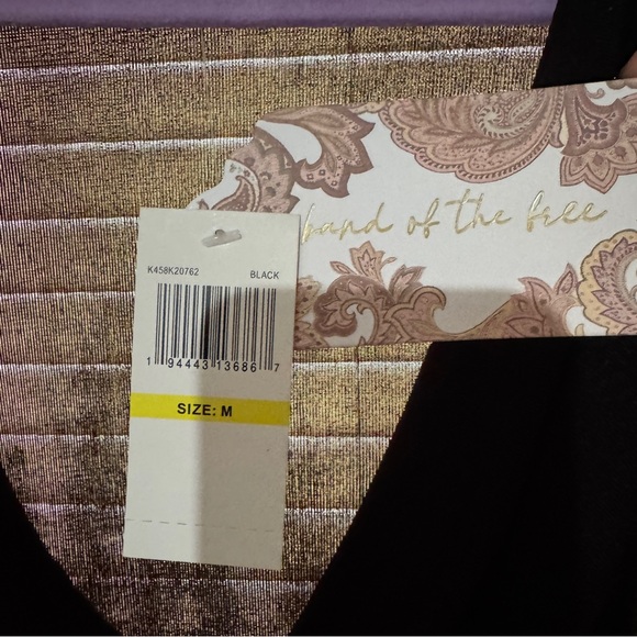 NWT Band Of The Free AGGIE BLACK COWL NECK BODYSUIT Medium - Picture 13 of 15